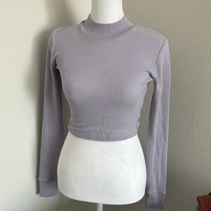 Tna tight waffle knit long sleeve
